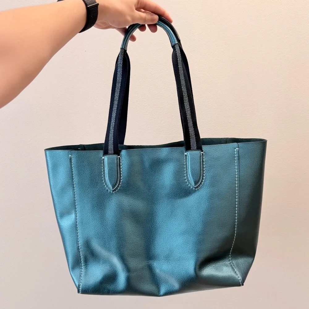 Coach Derby Metallic Tote Bag